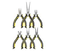 Stanley Juego de mini-alicates FATMAX FMHT0-80541 – 6 piezas, mangos ergonómicos