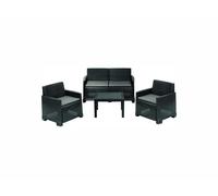 IPAE Progarden Muebles de jardín Iseo isec04ag 4 piezas