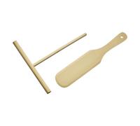 Set para Crepes 2 Piezas WOODY - Espátula + Esparcidor de Madera | Ideal para Crepes Perfectas