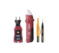 Set promocional Testboy TB 30 detector de fusibles con marcador de orificio profundo PICA (asignación precisa de disyuntores, indicador óptico y acústico), rojo/negro