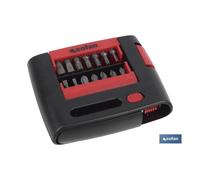 Set puntas adaptador ph, pz, torx, sl (15 pcs.)