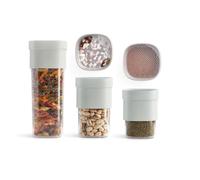 SET RECIPIENTES LEKUE FLIP STORAGE 0101000V24M017 3 PZAS