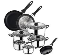 Set SAN IGNACIO: Juego de tres sartenes + Batería de cocina 8 piezas