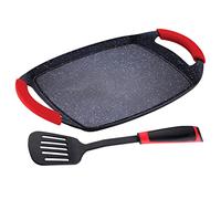 SET SARTÉN GRILL + RASERA RANURADA NYLON marca SAN IGNACIO