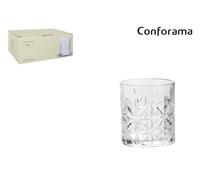 Set vasos star 6 piezas 0,275 litros marca conforama - conforama 9 cm