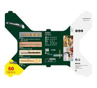 Set x-line con recubrimiento de tin de 50 unidades