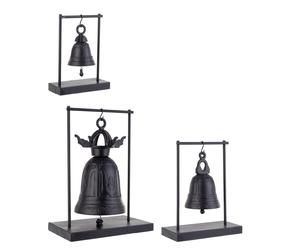 Set3 Decoración Campana Pune Negro