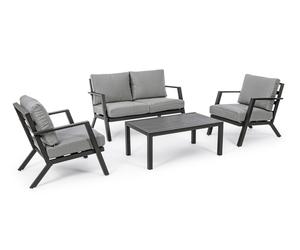 Set4 Lounge C-C Harley Antracita Yk13