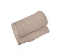 SETEX Manta de 85% algodón/15% poliéster, Manta Ligera para decoración de Habitaciones, Dormitorio y más, Colcha de 200 x 150 cm, Color Beige