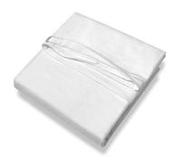 Setex Protector de colchón, algodón, Blanco, 155 x 220 cm
