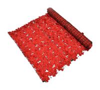 Seto Artificial Ocultacion Jardin Paneles De Flores Artificiales, Seto Pared, Valla Retráctil For Boda, Enrejado Simulación Con Fondo Hojas, Decoración Jardín Y Balcón(Color 2 50 * 300cm)