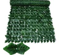 Seto De Hiedra Artificial, Hojas Verdes, Valla De Privacidad, For El Hogar, Jardín, Balcón, Decoración Al Aire Libre(WL-CY-PT,50X100CM)