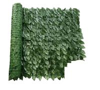 Seto De Hiedra Artificial, Valla De Hojas Verdes, Valla De Privacidad Artificial, Decoración For El Hogar, Jardín, Balcón, Exterior(WL-PT-SLL,50X100CM)