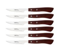 Sets de Cuchillos Multiusos en Acero inoxidable PAKKA San Ignacio y peladores Set of 6 steak knives h.10cm