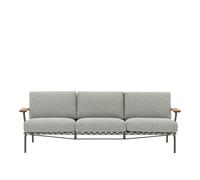 Muuto Sofá Settle de 2 plazas Ribbed Weave 2 Dark green