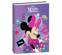 Seven Agenda escolar estándar Minnie 10 meses, 352 páginas, formato 14,5 x 20,6 cm, morado, niños y adolescentes