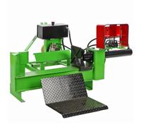Seven Italy 25T - Rajadora de leña para tractor - Horizontal - Plataforma de carga hidráulica