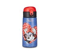 Seven Minnie - Botella térmica, Color Azul Vaquero, Mantenimiento de Temperatura hasta 24 h, Botella para guardería, Escuela Primaria y Tiempo Libre, niña, Azul (BLU Denim), Moderno