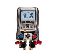 SEVEQIS Indicador múltiple de Digitaces, Aire Acondicionado Medidor de presión Refrigeración MEDICIÓN MANIFICACIÓN Abrazadera refrigeración Capacidad con Abrazadera Manguera(Testo 570-2)