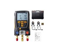 SEVEQIS Indicador múltiple de Digitaces, Maniadificador de maniatural Digital Medidor presión Aire Acondicionado for refrigerante con Abrazadera 2pcs(Testo 550)
