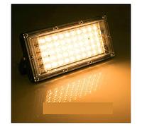 SEVEQIS Reflector LED, Reflector LED Floodlight 3 0W 50W 100W Fondo de luz inundación al Aire Libre DIRIGIÓ Exterior proyector lámparas Calle IP65 Impermeable(Flood Light x 4,Warm_50W)