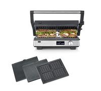 Severin grill de contacto S-Joy Sevini FLEX KG 2380 – 3 en 1, cerámico, XL, 2000W