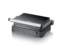 Severin Grill de contacto SEVINI Light, placas de cerámica extraíbles, 220°C, 30x22 cm