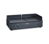 Severin Plancha grill PG 8569 sobremesa 2 placas cerámica sin PFAS 1.300 cm 2.200W negro