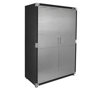 Seville Classics UltraHD® Mega Gabinete de Almacenamiento, para Garaje, Oficina, 121,9 x 60,9 x 182,9 cm, Grafito