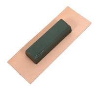 SEWACC 2 Piezas Kit de Afilado y Pulido de Cuchillos con Bloque de Cuero, Cera de Pulido y Base Antideslizante para Cocina y Uso Profesional