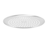 SEWACC Bandeja para Pizza de Acero Inoxidable, Redonda, Perforada, de 23 Cm (9 Pulgadas), para Horno, Cocina Y Uso Doméstico.