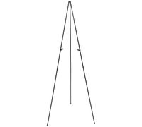 SEWACC Caballete Soporte de Pintura Profesional Negro de Aleación Plegable Alta Estabilidad y Diseño para Presentaciones en Oficina
