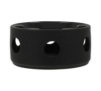 SEWACC Calentador de Tetera Cerámico Orificios de Ventilación y Resistente Suciedad, Base Calefactora Adecuado para Hacer Té en Casa Familia y Amigos
