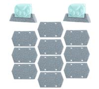 SEWACC Cepillo de Limpieza de 14 Piezas para Ranuras de Ventanas Mango Cómodo y Cabezal Reemplazable para Limpieza del Hogar y Cocina