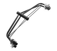 SEWACC Soporte de Hierro y para Plegable Ruedas Freno Árbol Navidad | Ruedas Giratorias Bloqueables, Abertura para Cable, Estructura Retráctil, para Árboles Decorativos de Gran Altura