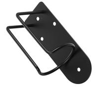 SEWACC Soporte de Pared Peluquerías y Cortes de Cabello en Casa para Adecuado para de Acero Inoxidable Negro Diseño Simple y Elegante Máquina de Cortar Pelo