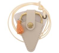 SEWACC Tijeras de Bordado Vintage de 2.3 Pulgadas con Mango Ergonómico y Funda de Cuero Dorado para Proyectos de Costura y Manualidades