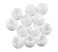 SEWOART 12 Topes de Cortina para Persianas Enrollables de Plástico Blanco Ajuste Preciso para Ventanas, Accesorios para Mejorar la Durabilidad y Posicionamiento Exacto