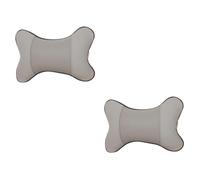 SEWOART 2piezas Cojín De Cuello Ergonómico Transpirable Para Coche Almohada De Soporte Cervical Cojín De Viaje Para Relajar El Cuello Cabeza