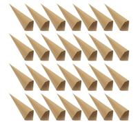 Sewroro 120 Unidades Conos de Papel Kraft para Confeti y Dulces, Resistentes y Prácticos para Bodas y Fiestas, Ideales para Pétalos y Golosinas
