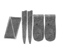 Sewroro 6 Piezas Cuña de Hierro para Carpintería, Repuesto | Restauración Histórica, Artesanía Tradicional, Diseño, para Madera y Proyectos de Bricolaje