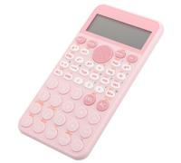Sewroro Calculadora Científica Rosa para Estudiantes y Oficina Función Avanzada Pantalla Grande Clara Diseño Práctico para Exámenes y Contabilidad