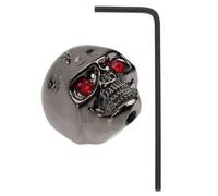 Sewroro Perilla y Ajuste de Sonido Negra de Volumen de Metal de Guitarra Eléctrica Diseño de Calavera para Control Múltiple en Guitarra Eléctrica