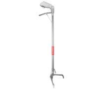 Sewroro Pinza de Acero Inoxidable Plegable, para Serpientes y Anguilas | Mango Antideslizante y Mandíbula Ancha, Fácil de Usar, Agarre Firme sin Contacto Directo, Plata
