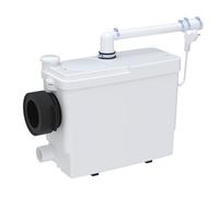 SFA Bomba de elevación Sanipack Pro Up — se acopla completamente en pared — Blanco/Gris