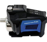 SFA Saniboost: Sistema inteligente de aumento de presión para agua potable, funcionamiento silencioso (<50 dB(A)), velocidad variable, regulación de 1,5 a 5,5 bar, caudal máximo de 5,2 m³/h, control d