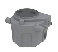 SFA Sanifos 110 - Estación de elevación de Aguas Grises y pluviales - para enterrar - Bomba automática - Fácil instalación y manejo - 4 entradas - Casa - 72,2 x 58,6 x 51,5 cm - Made in France