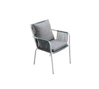 SFANIIX Silla de Escritorio Mesa de Madera plástico for Exterior, for Ocio, Patio, jardín, balcón, Impermeable, Protector Solar, Silla Trenzada Cuerda