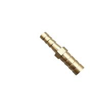 SFQEVHRZ Acopladores de fontanería， Adaptador de Conector de Empalme de Cobre de 2 vías for Manguera de reducción Recta de latón, for Combustible, Gas y Agua(12Mm 16Mm Barb)