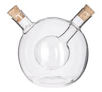 SG Secret de Gourmet - Botella de aceite y vinagre, 2 en 1 "bola de 9 cm